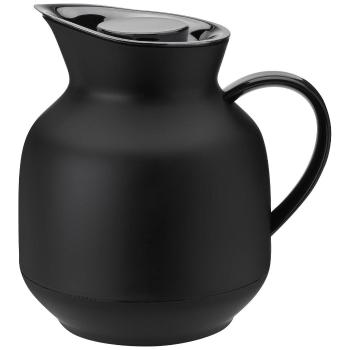 Vakuový džbán AMPHORA 1 l, 21 cm, černá, plast, Stelton