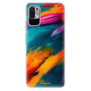 Odolné silikonové pouzdro iSaprio - Blue Paint - Xiaomi Redmi Note 10 5G