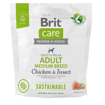 Brit Care Dog Sustainable Adult Medium Breed 1kg