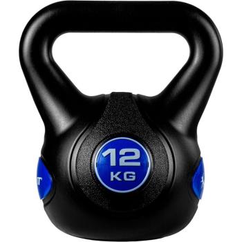 MOVIT 66835 MOVIT Kettlebell činka - 12 kg, černá/tmavě modrá