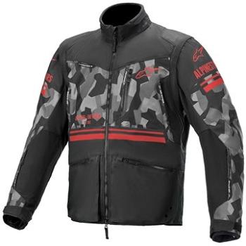 ALPINESTARS VENTURE R 2021 (šedá camo/červená fluo/černá) (motonad01773)