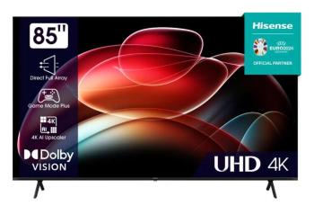 Hisense 85A6K 4K Ultra HD UHD Smart Televízió, 215 cm