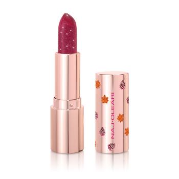 Naj-Oleari Stardust Glitter Lipstick rtěnka se třpytivým finišem - 03 Sparkling Red 3,5 g