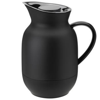 Vakuový džbán AMPHORA 1 l, 24 cm, černá, plast, Stelton