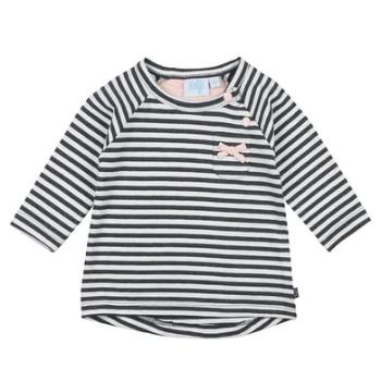 Feetje Longsleeve Striped Dots antracitová melanž