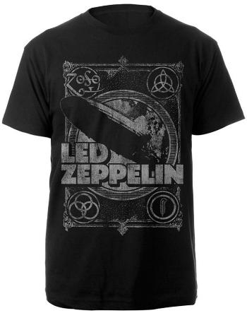 Led Zeppelin Tričko Vintage Print LZ1 Black S