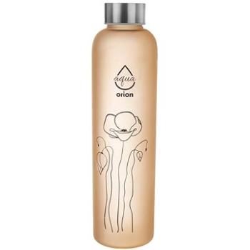 Orion Orion Fľaša sklo/nerez viečko 0,75 l Mak (143762)