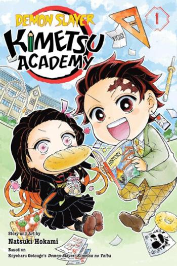 Demon Slayer: Kimetsu Academy 1 - Kojoharu Gotóge, Natsuki Hokami