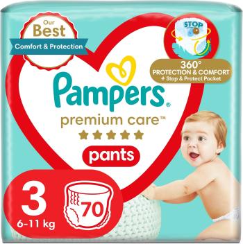 Bugyipelenka PAMPERS Premium Care Pants vel. 3 (70 db)