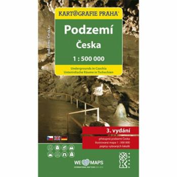 Podzemí Česka 1:500 000 (tematická mapa)