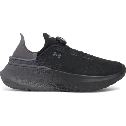 Under Armour SLIPSPEED MEGA FADE Unisexová volnočasová obuv, černá, velikost 42.5