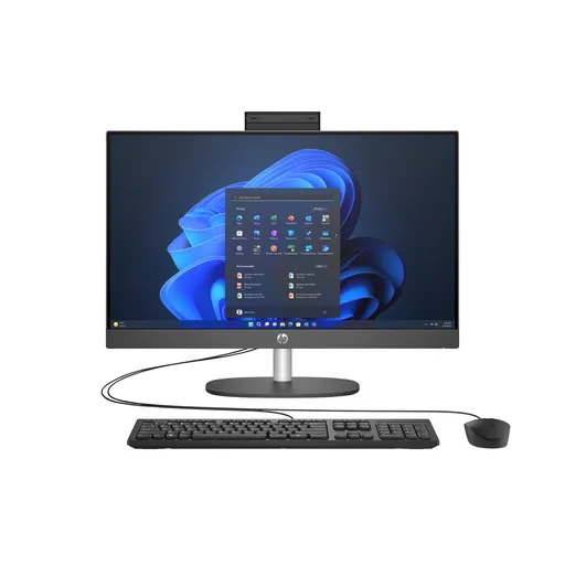 HP AIO ProOne 240 G10 AiO 23.8 NT Ultra5 125U, 16GB, 512GB NVMe, WiFi 6 + BT, klávesnice a myš, 90W, šedá, HDMI, Win11Pro