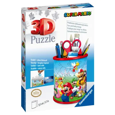 Puzzle 3D Stojan na tužky Super Mario 54 dílků