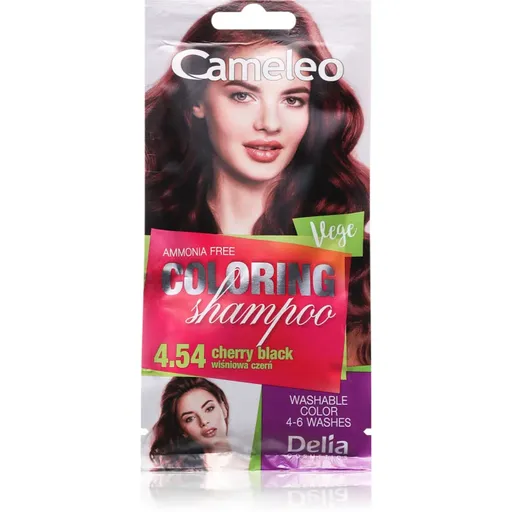 Delia Cosmetics Cameleo Coloring Shampoo tónovací šampon na vlasy odstín 4.54 Cherry Black 40 ml