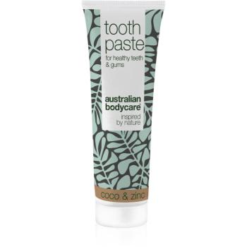 Australian Bodycare Tooth Paste Coco & Zinc osvěžující zubní pasta proti zubnímu kameni 75 ml
