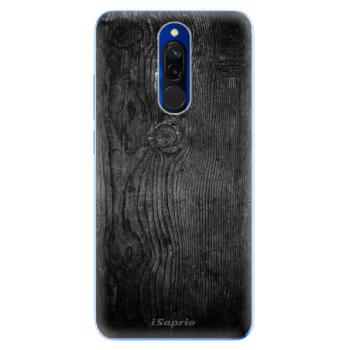 Odolné silikonové pouzdro iSaprio - Black Wood 13 - Xiaomi Redmi 8