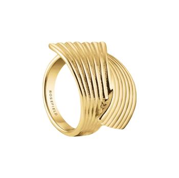 Rosefield Designový pozlacený prsten pro ženy JRSK 54 mm