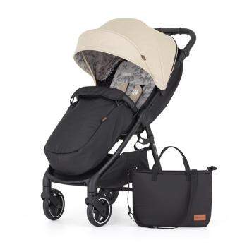 PETITE&MARS Kočík športový Royal3 Black Sahara Beige