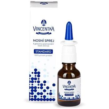 VINCENTKA nosní sprej Standard hypotonický 25ml (992)