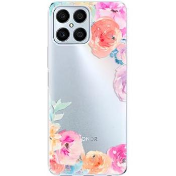 iSaprio Flower Brush pro Honor X8 (flobru-TPU3-HonX8)