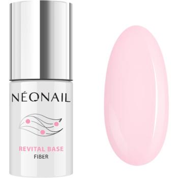 NEONAIL Revital Base Fiber podkladový gel pro modeláž nehtů odstín Rosy Blush 7,2 ml