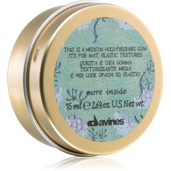 Davines More Inside Medium Hold Finishing Gum stylingová guma pro matný vzhled 75 ml