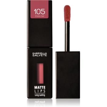 Gabriella Salvete Matte Lips dlouhotrvající tekutá rtěnka s matným efektem odstín 105 That's Me! 4,5 ml