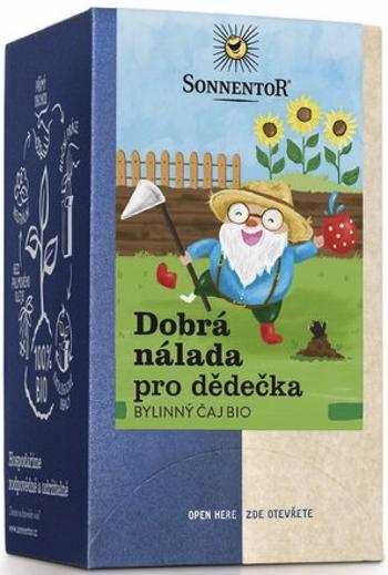 Dobrá nálada pro dědečka (čaj bio, bylinná směs, porcovaný, 27 g)