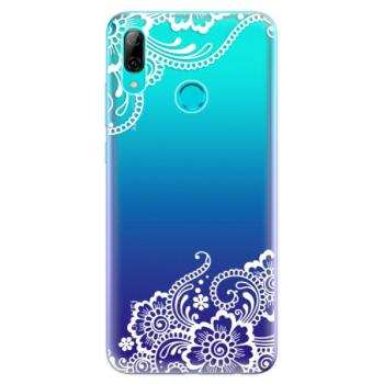 Odolné silikonové pouzdro iSaprio - White Lace 02 - Huawei P Smart 2019