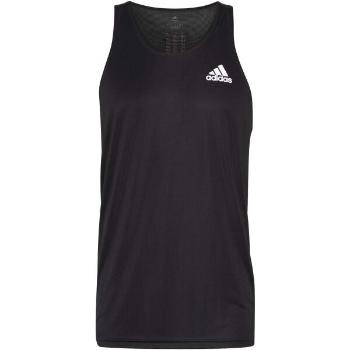 adidas OWN THE RUN TANK TOP Pánské sportovní tílko, černá, velikost