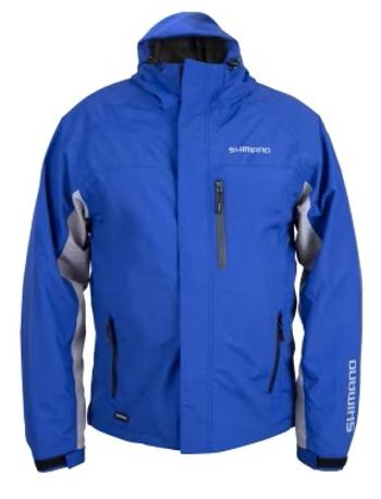 Shimano bunda wear rain jacket non padded blue - xxxl