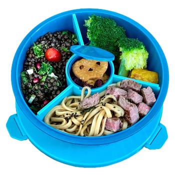 Obědový box POKE BOWL 1,06 l, modrá, plast, Yumbox