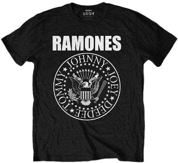 Ramones Tričko Hey Ho (Front & Back) Unisex Black M