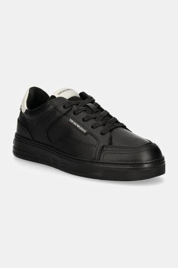 Sneakers boty Emporio Armani černá barva, X4X568 XN162 U066