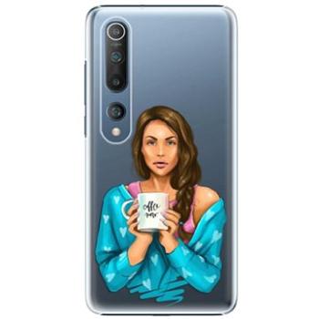 iSaprio Coffe Now - Brunette pro Xiaomi Mi 10 / Mi 10 Pro (cofnobru-TPU3_Mi10p)