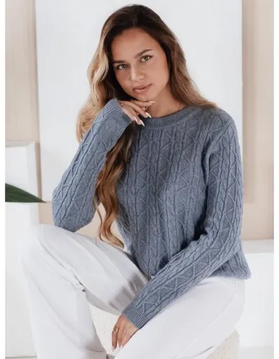 Dámský svetr BRAVINA modrý