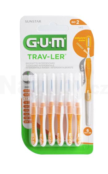 GUM Trav-Ler mezizubní kartáčky 0,9 mm 6 ks