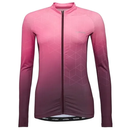 Klimatex JUDITH Dámský cyklodres s dlouhým rukávem, růžová, velikost XXL