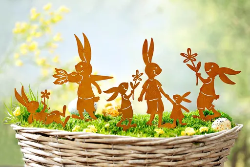 Zápichy Zaječí kamarádi, sada 5 ks