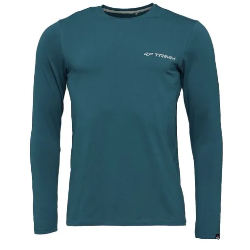 TRIMM BRAVE Pánské tričko s dlouhým rukávem, tyrkysová, velikost