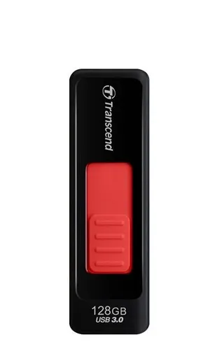 TRANSCEND Flash Disk 128GB JetFlash®760, USB 3.0 (R:85/W:34 MB/s) černá/červená