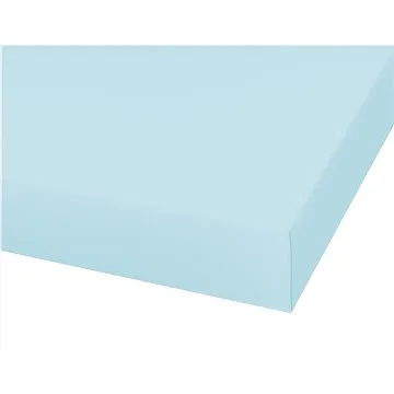 Bellatex Saténové - 90 × 200 cm - světle modrá (6471)