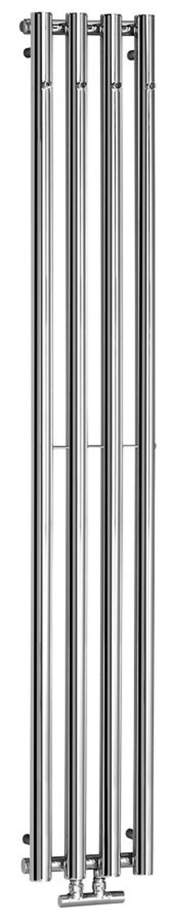 SAPHO PILON otopné těleso 270x1800, se čtyřmi háčky pro ručník, chrom IZ120T