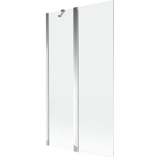 MEXEN Mist vanová zástěna FIX 100 x 150, transparent, chrom 8A9-100-011-01-00