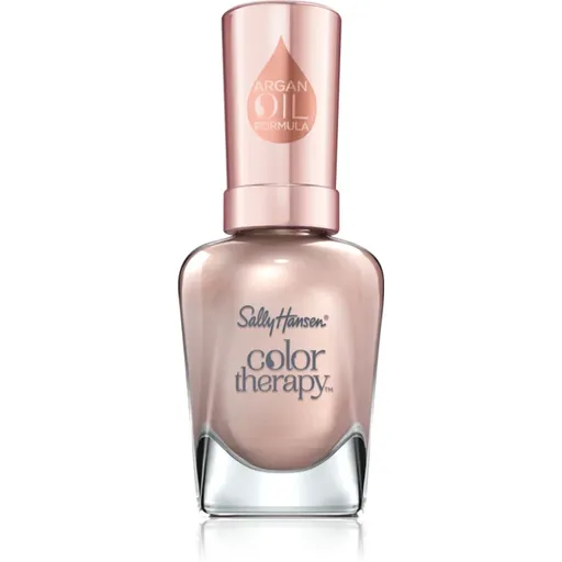 Sally Hansen Color Therapy pečující lak na nehty odstín 200 Powder Room 14.7 ml
