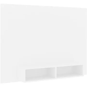 SHUMEE nástěnná bílá 135 × 23,5 × 90 cm (808278)