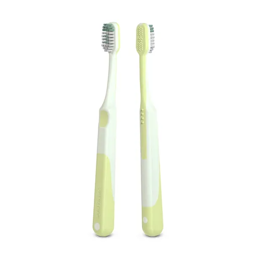 Suavinex Junior Dětský kartáček na zoubky 1 ks zelený