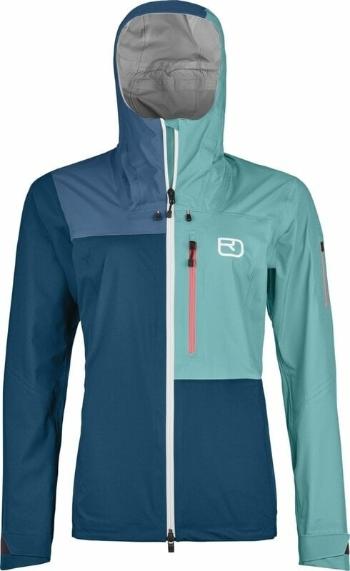 Ortovox 3L Ortler Jacket W Petrol Blue M Lyžařská bunda