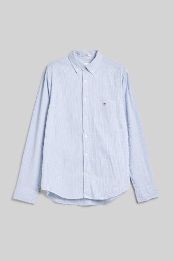 KOŠILE GANT REG SEERSUCKER STRIPE SHIRT RICH BLUE