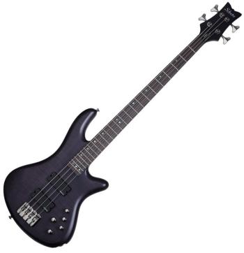 Schecter Stiletto Studio-4 See Thru Black Satin Elektromos basszusgitár